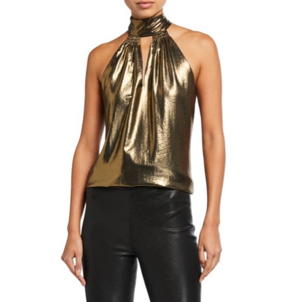 Ramy Brook top with tie neck
